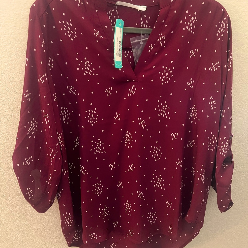 Stitch Fix Lush 3/4 sleeve blouse